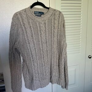 Ralph Lauren cable knit sweater